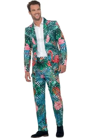 SMIFFYS Hawaii Flamingo-Tropen-Anzug, Mehrfarbig