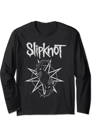 Slipknot Offizielles Ziegenstern-Logo Langarmshirt