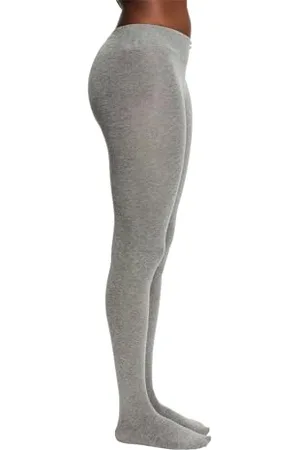 ESPRIT Damen Strumpfhose Cotton Feeling W Ti Baumwolle einfarbig 1 Stück, , 38-40