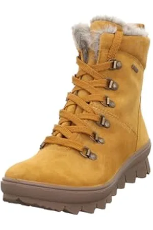Legero Damen NOVARA warm gefütterte Gore-Tex Stiefelette, DAINO (GELB) 6300