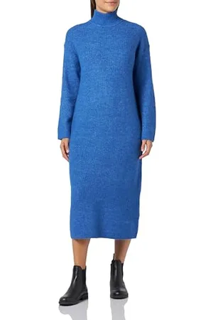 SELECTED Slfmaline Ls Knit Dress High Neck Noos