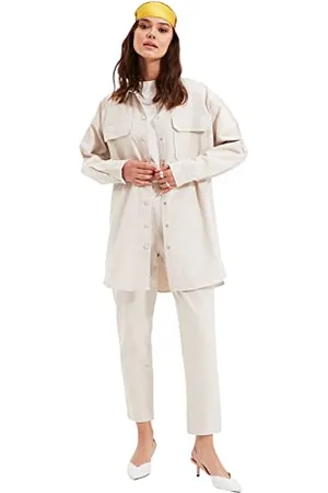 Trendyol Damen Zweiteiliges Set Koordiniertes Outfit, , 62 (2er Pack)