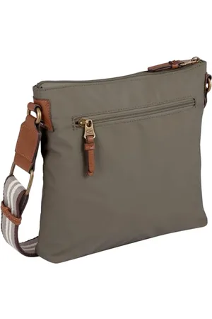 Camel Active Bari Damen Umhängetasche Crossbody Bag Groß Grün