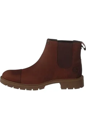 Timberland Herren Elmhurst Chelsea Basic Stiefel, Rust Full Grain, 43 EU