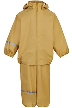 CeLaVi Unisex Kids Basic Recycle PU Rainwear Set, , 130