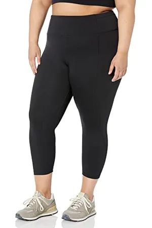 Amazon Damen Formende Leggings mit mittelhoher Taille in Capri-Länge und Übergröße von Build Your Own Studio (zuvor Core 10), , M