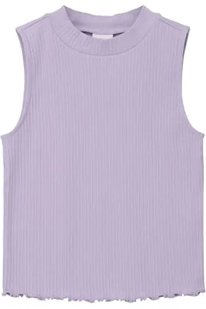 QS by s.Oliver Mädchen 2142438 T-Shirt ärmellos, 4704, 140