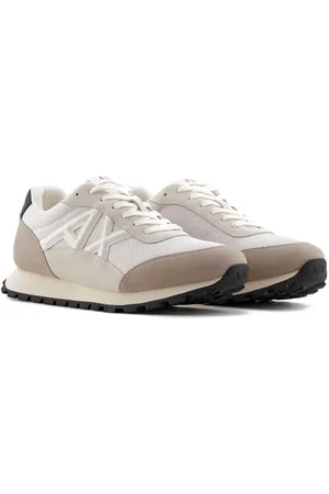Armani Exchange Male Drop, Lace up Sneaker, Multicolor, 39