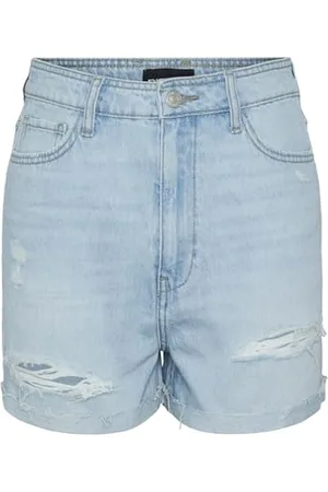 Pieces® PCAMER Ultra LBD Washed HW Shorts SWW BC