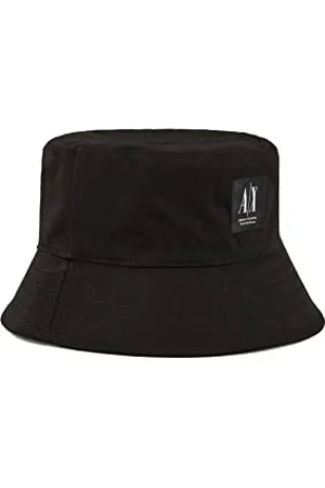 Armani Exchange Unisex-Erwachsene Basics by Armani Bucket Hat Fliegermütze, , Einheitsgröße