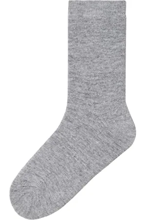 NAME IT Jungen NKMWAKSI Wool Terry XXIII Socken, Dark Grey Melange, 31/33L
