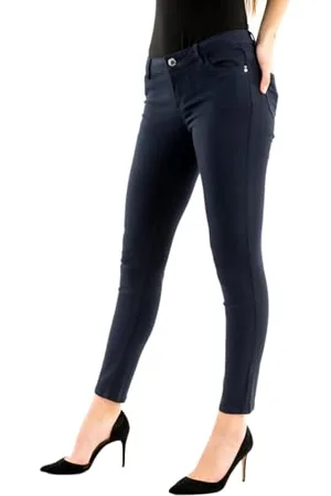 Morgan Röhrenhose mit niedriger Taille 40