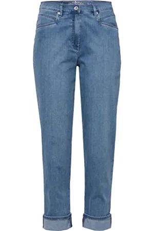 Brax Caren Turn Up Light Coloured Denim