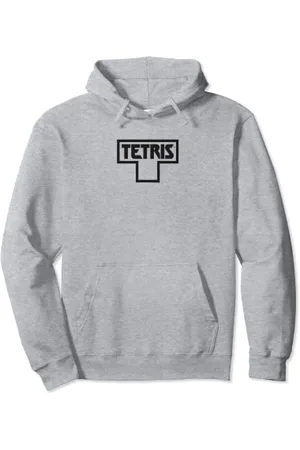 Tetris Color Fade Spielkunst Pullover Hoodie