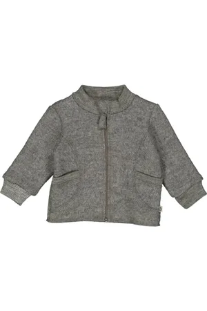 Müsli By Green Cotton Baby - Mädchen Wool Boiled Fleece Jacket, , 56-62 EU