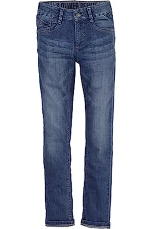 QS by s.Oliver Jungen 75.899.71.0623 Jeans, Blau (Blue Denim Stretch Z), 152 Große Größen