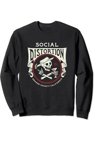 Social Distortion Offizielle Skelly Circle Sweatshirt