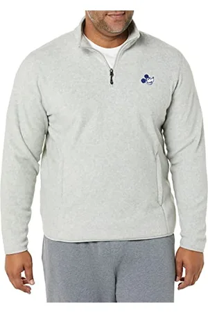 Amazon Disney | Marvel | Star Wars Herren Polar-Fleece-Mockjacken mit Viertelreißverschluss, , L