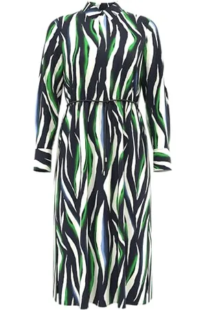 QS by s.Oliver Damen 2142700 Midi Kleid, , 44