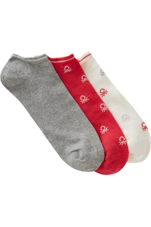 Benetton Unisex 3 Paar 6ao32701n Socken, , M