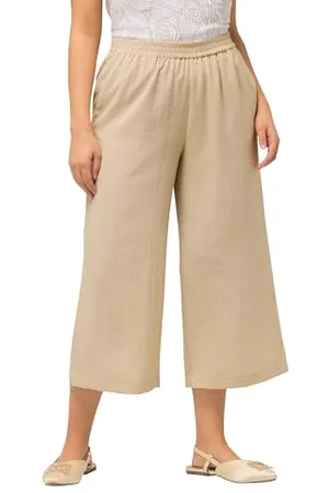 Ulla Popken Damen Culotte 827604 Hose, , 38W x 32L