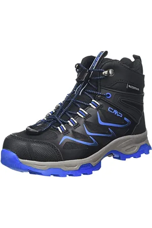 CMP Kids BYNE MID WP Outdoor Shoes Kinder-Sportschuhe, Nero-ROYAL, 29 EU