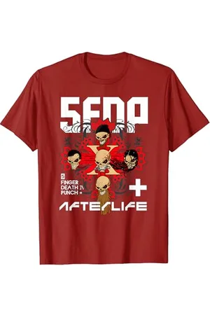 Five Finger Death Punch 5FDP – Afterlife Cranberry T-Shirt