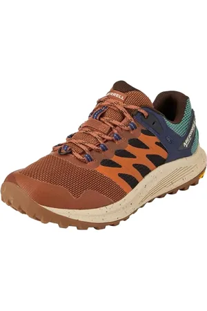 Merrell Herren NOVA 3 GTX Wanderschuh, Nutshell/Papaya, 41 EU