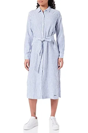 Pepe Jeans Damen Meriut Dress, Multicolour (Multi), L