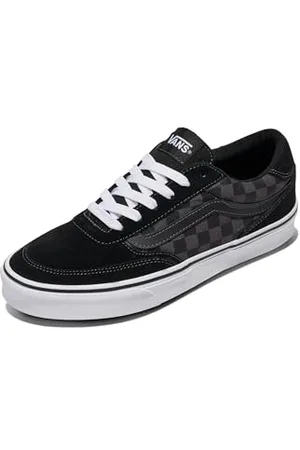 Vans Herren Brooklyn Ls Sneaker, Checkerboard Black/Asphalt, 39.5 EU