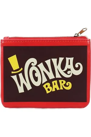Half Moon Bay Wonka Münzbörse | Münzbörse für Damen & Münzbörse Herren | Ideales Kreditkartenetui & Geldbörse | Wonka Bar inspirierte kleine Münzbörse & Film-Memorabilien | Münzfach & schlanke