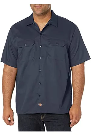 Dickies Herren-Kurzarm-Flex-Twill-Arbeitshemd