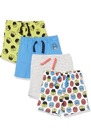 Amazon Disney | Marvel | Star Wars Baby Jungen Shorts, 4er-Pack, , 3-6 Monate