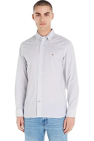 Tommy Hilfiger CORE FLEX MINI GEO PRT RF SHIRT Freizeithemden Herren, , S
