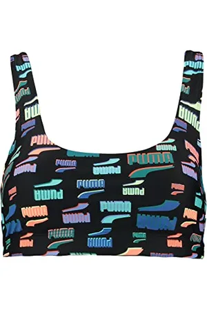 PUMA Damen Scoop Neck Bikini Top, , S EU