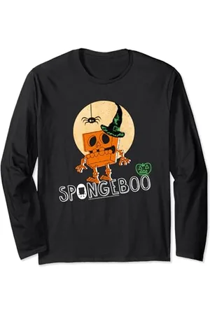 Spongebob Halloween Spongeboo Skeleton Langarmshirt