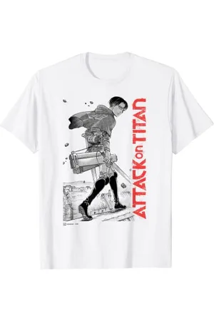 Attack on Titan Levi Ackerman Japanese Manga Epic Portrait T-Shirt
