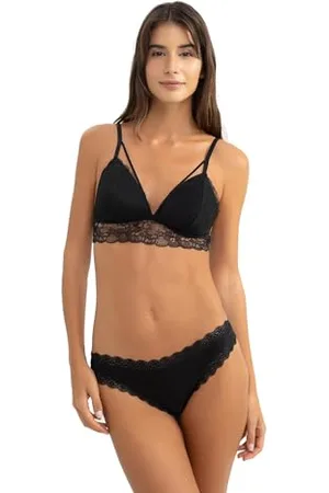 DeFacto Damen-BHS - Mit Bügel für Halt - Push-up für Bügel - BH Damen mit Bügel - Damen-BHS Push-up ohne Bügel.