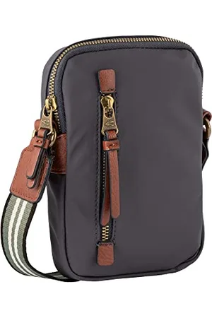 Camel Active Bari Damen Handytasche Umhängetasche Mittelgroß Grau