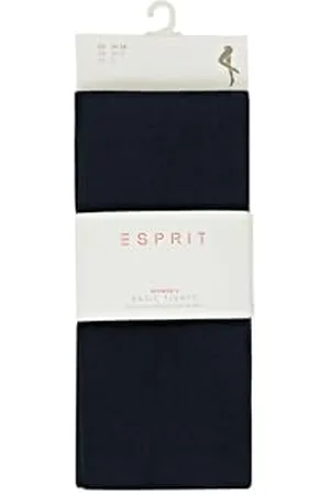 ESPRIT Damen Strumpfhose Cotton Feeling W Ti Baumwolle einfarbig 1 Stück, , 42-44