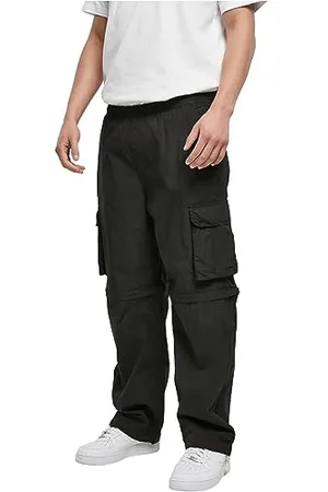 Urban classics Herren Zip Away Pants Hose, Black, S