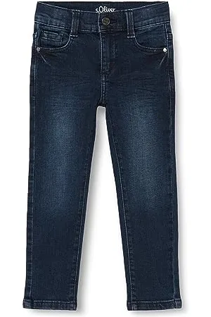QS by s.Oliver Junior Jungen Jeans Hose, Brad Slim Fit Blue 104/REG