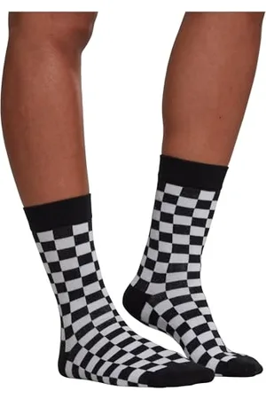Urban classics Herren Checker 2-pack Socken, , 43-46 EU
