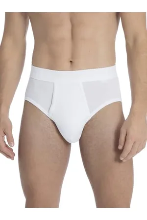 Calida Cotton 1:1 Slip mit Softbund Herren, aus besonders weicher, hautfreundlicher Baumwolle, Feinripp