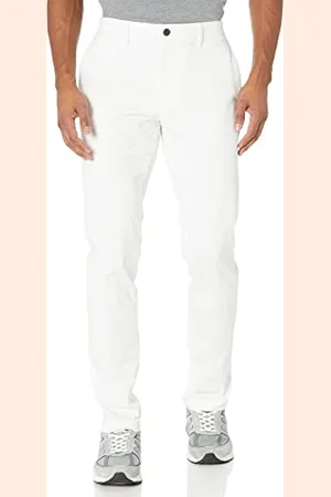 Amazon Herren Chinohose, Komfortabler, Gewaschener Stretch, Skinny-Passform (Früher Goodthreads), , 36W / 30L
