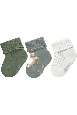 Sterntaler Unisex Baby Socken 3er Biber, , 14 EU