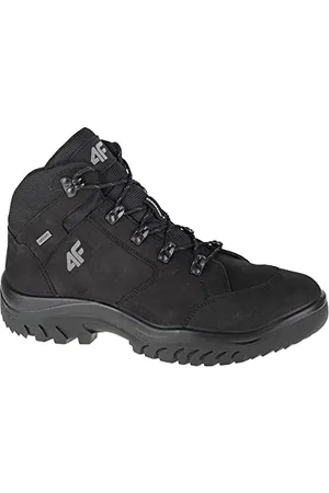 4F Herren H4Z21-OBMH251-21S_40 Trekking Shoes,Winter Boots, Black, EU