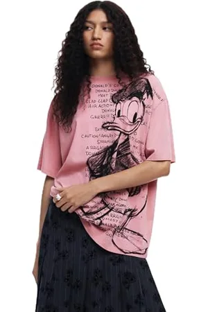 Desigual Damen Ts_Donald T-Shirt, , S