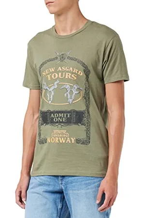 Marvel Herren Metlatmts021 T-Shirt, , S