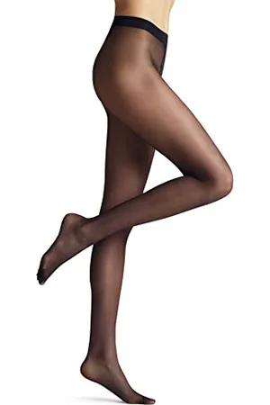 Falke Damen Strumpfhose Seidenglatt 15 DEN W Ti transparent einfarbig 1 Stück, , M-L